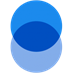 Blue logo